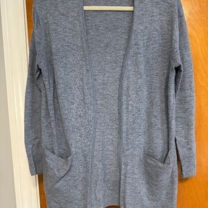 Madewell open front cardigan, XS